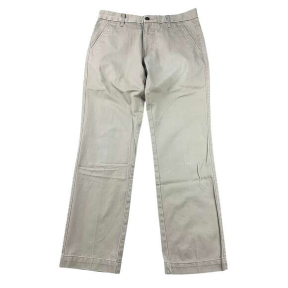 Levis Sta Prest-Pants Men 31x30 Khaki Cotton Work Wear Zip Fly Office Casual - Picture 1 of 11